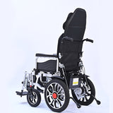 High backrest reclining electric wheelchair MLK-D03