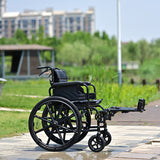 Widened Multi-functional Manual Wheelchair