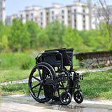 Widened Multi-functional Manual Wheelchair